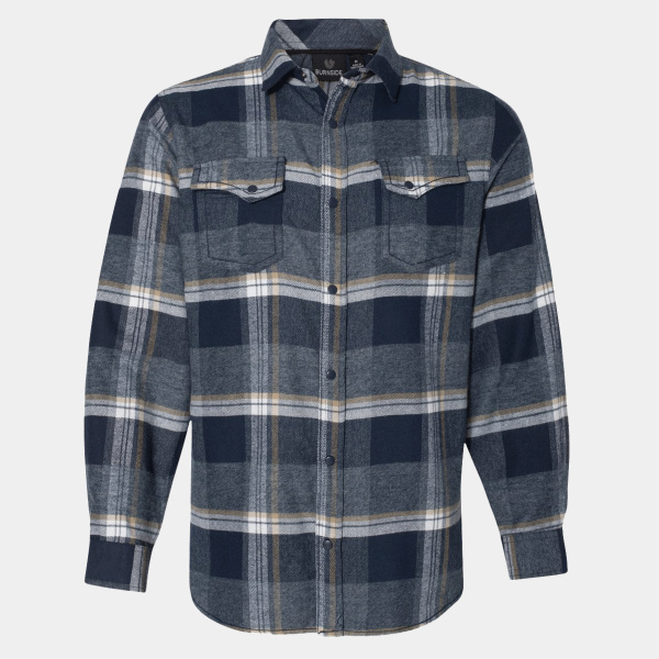 Men's Snap-Front Flannel Shirt Thumbnail