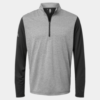 Men's Ultimate365 Heather Block Print Quarter-Zip Pullover Thumbnail