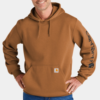 Midweight Hooded Logo Sweatshirt Thumbnail