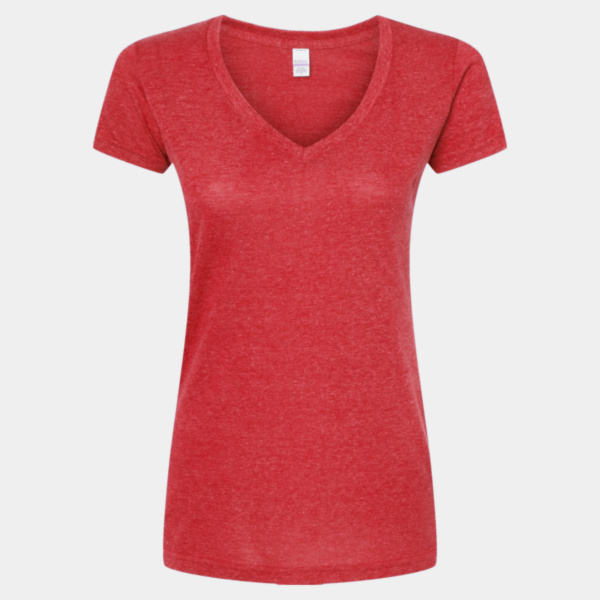 Women's Poly-Rich V-Neck T-Shirt Thumbnail