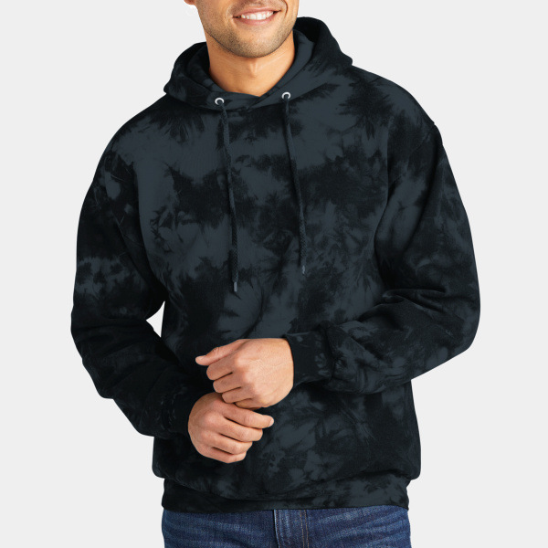 Crystal Tie Dye Pullover Hoodie Thumbnail