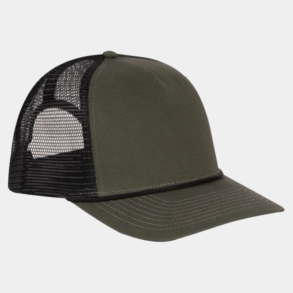 Cotton Retro Rope Trucker Hat Thumbnail