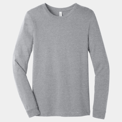 Unisex Heather CVC Long Sleeve Tee Thumbnail