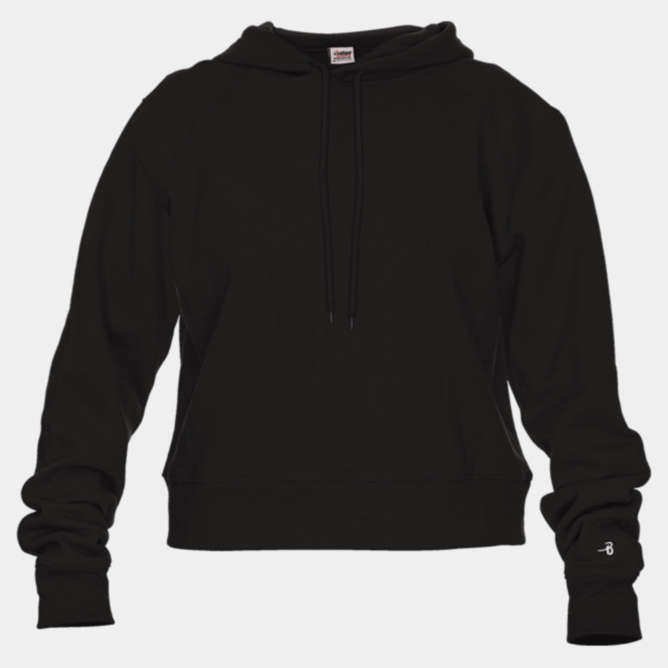 Women's Crop Hooded Sweatshirt Thumbnail