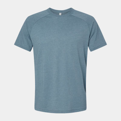 Men's Heather CVC Raglan T-Shirt Thumbnail
