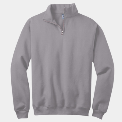 NuBlend ® 1/4 Zip Cadet Collar Sweatshirt Thumbnail