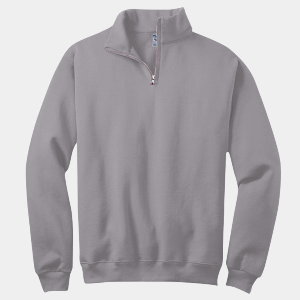 NuBlend ® 1/4 Zip Cadet Collar Sweatshirt Thumbnail