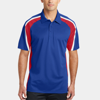 Tricolor Micropique Sport Wick ® Polo Thumbnail