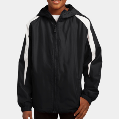 Youth Fleece Lined Colorblock Jacket Thumbnail