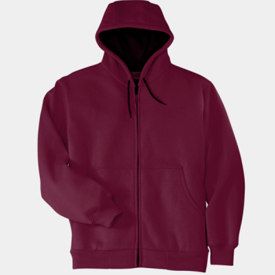 Adult NuBlend® Fleece Full-Zip Hooded Sweatshirt Thumbnail