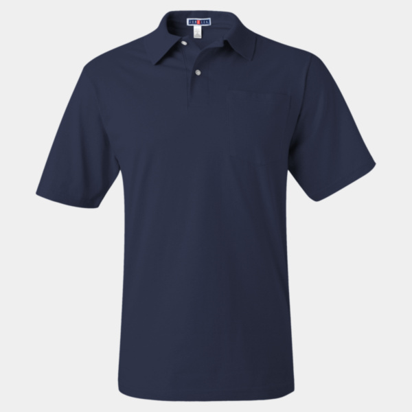 Men's SpotShield® 50/50 Polo with Pocket Thumbnail