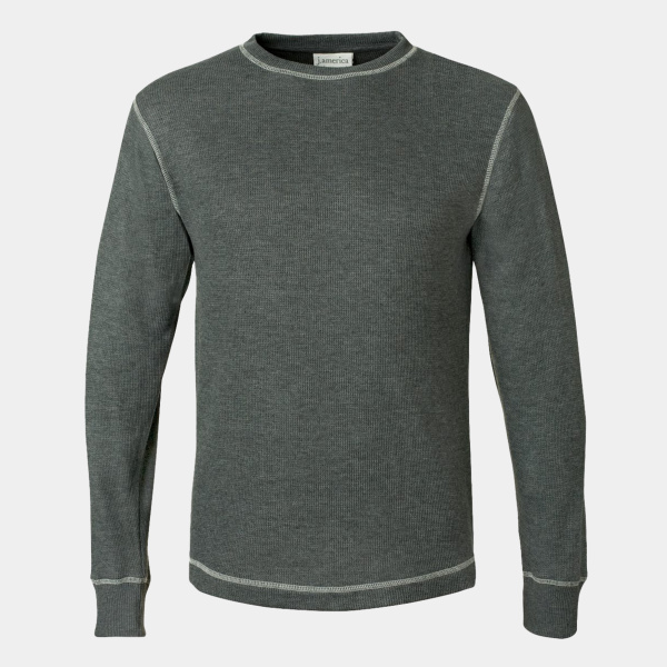 Men's Vintage Thermal Long Sleeve T-Shirt Thumbnail