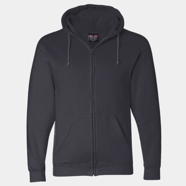Unisex USA-Made Full-Zip Hooded Sweatshirt Thumbnail