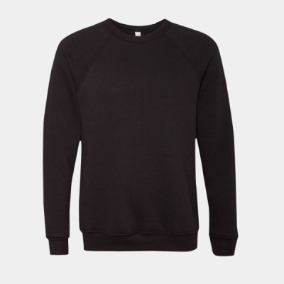 Unisex Sponge Fleece Raglan Crewneck Sweatshirt Thumbnail