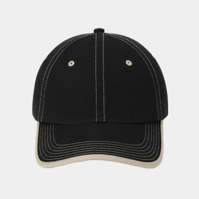 Vintage Washed Contrast Stitch Cap Thumbnail