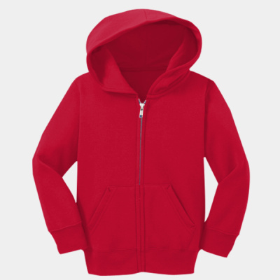 Toddler Core Fleece Full Zip Hooded Sweatshirt Thumbnail