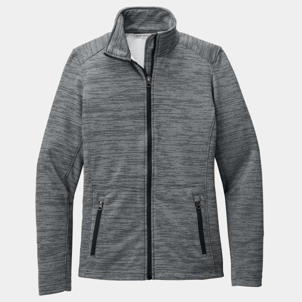 Women's Digi Stripe Fleece Jacket Thumbnail