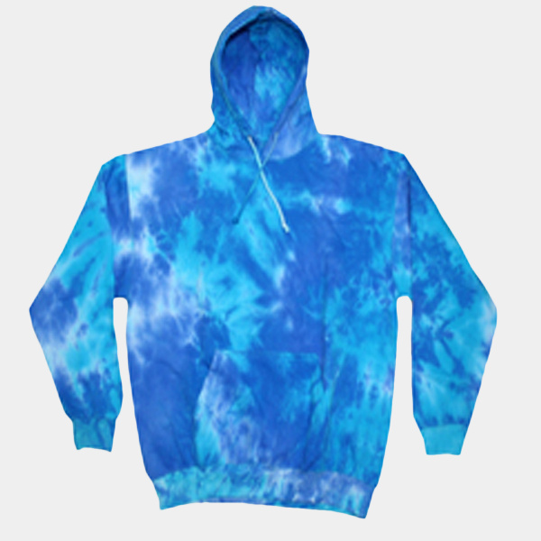 Adult Tie-Dyed Pullover Hooded Sweatshirt Thumbnail