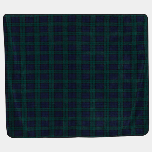 Fleece/Nylon Plaid Picnic Blanket Thumbnail