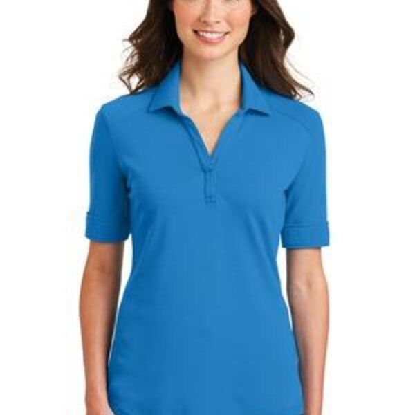 Ladies Silk Touch  Interlock Performance Polo Thumbnail