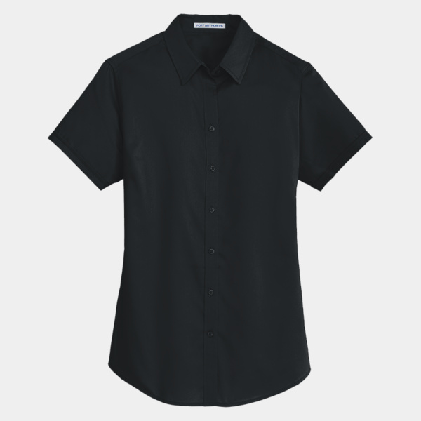 Women's Short Sleeve SuperPro Twill Shirt Thumbnail