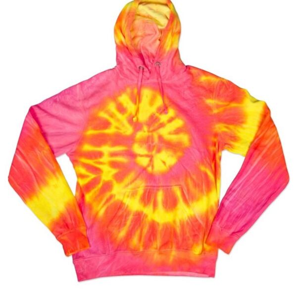 Wave Tie-Dyed Hoodie Thumbnail