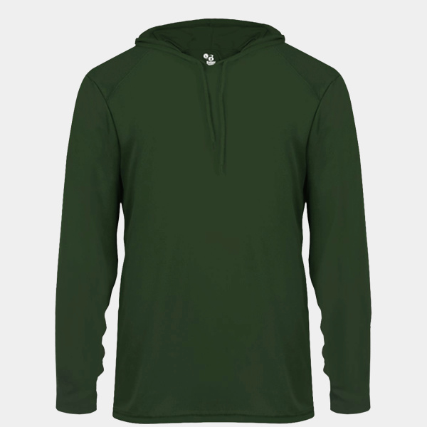 Unisex B-Core Hooded Long Sleeve T-Shirt Thumbnail