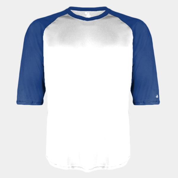 Youth B-Core Three-Quarter Sleeve Baseball T-Shirt Thumbnail