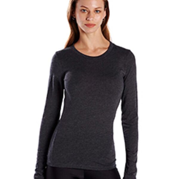 Ladies' 4.3 oz. Long-Sleeve Crewneck Thumbnail