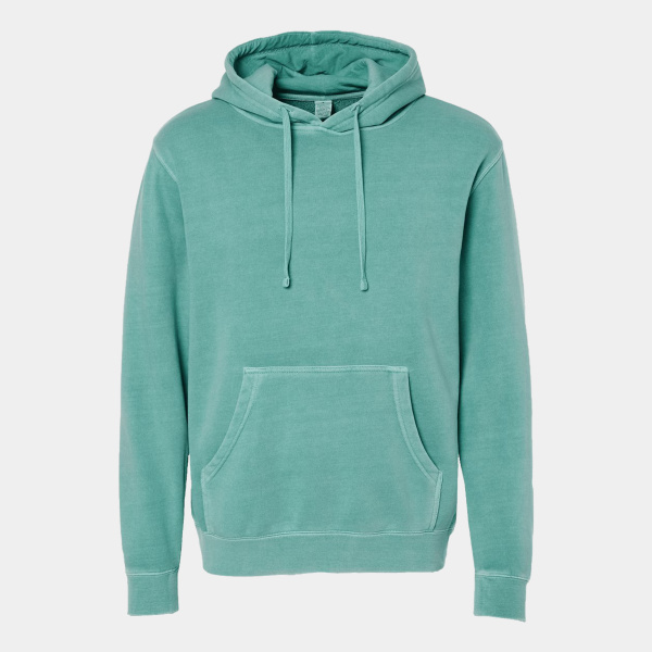 Unisex Midweight Pigment-Dyed Hooded Sweatshirt Thumbnail