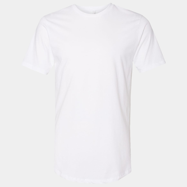 Men's Cotton Long Body T-Shirt Thumbnail