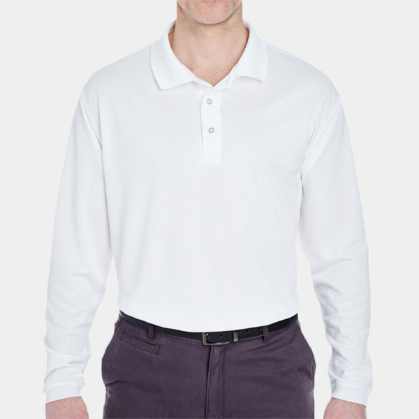 Adult Cool & Dry Sport Long-Sleeve Polo Thumbnail