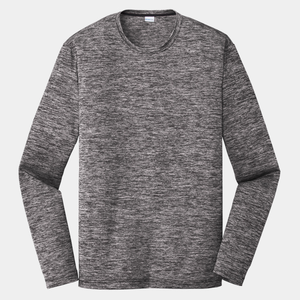PosiCharge ® Long Sleeve Electric Heather Tee Thumbnail