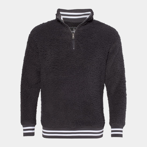 Unisex Varsity Sherpa Quarter-Zip Pullover Thumbnail