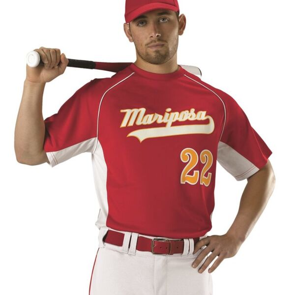 Youth Baseball Jersey Crew Neck Thumbnail