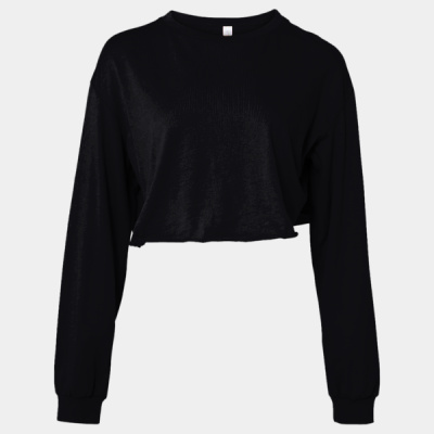 Women's FWD Fashion Crop Long Sleeve Tee Thumbnail