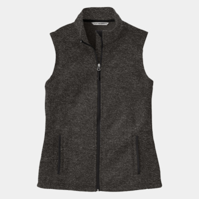 Women's Sweater Fleece Vest Thumbnail