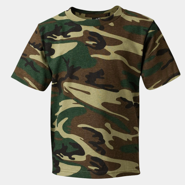 Youth Camouflage T-Shirt Thumbnail