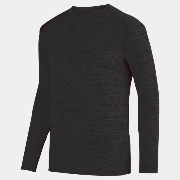 Unisex Shadow Tonal Heather Long Sleeve T-Shirt Thumbnail