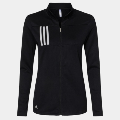 Women's 3-Stripes Double Knit Full-Zip Jacket Thumbnail
