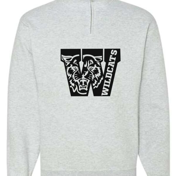 Nublend® Cadet Collar Quarter-Zip Sweatshirt Thumbnail