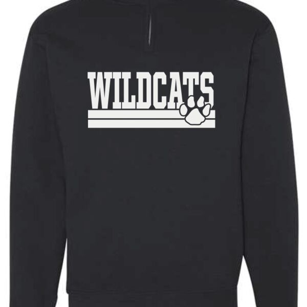 Nublend® Cadet Collar Quarter-Zip Sweatshirt Thumbnail