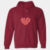 Heavy Blend™ Women’s Full-Zip Hooded Sweatshirt Thumbnail